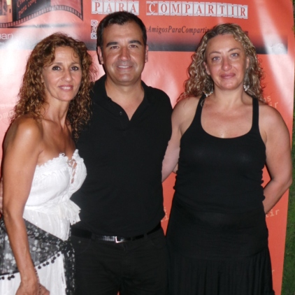 Esperanza Jimenez y Vicente Seva (Director del Festival de Cine de Alicante